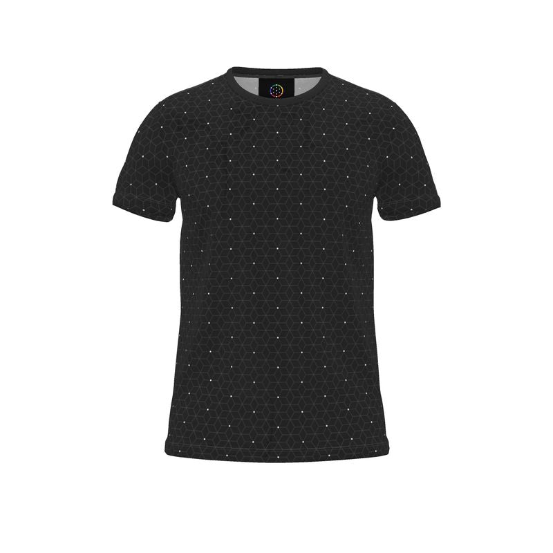 All-Over Print T | Midnight Matrix | A01 Mono