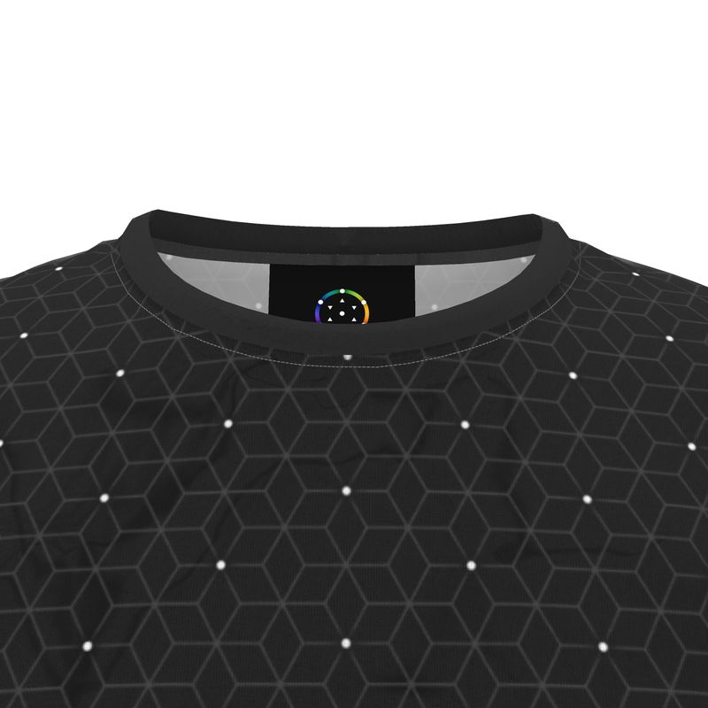 All-Over Print T | Midnight Matrix | A01 Mono