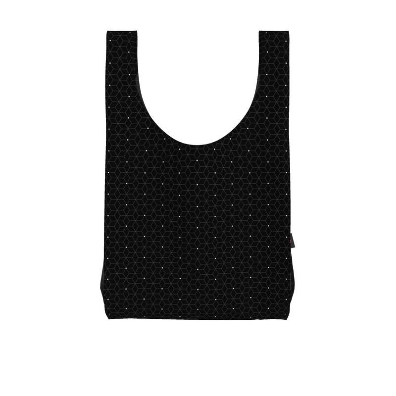 Parachute Shopping Bag | Midnight Matrix | A01 Mono