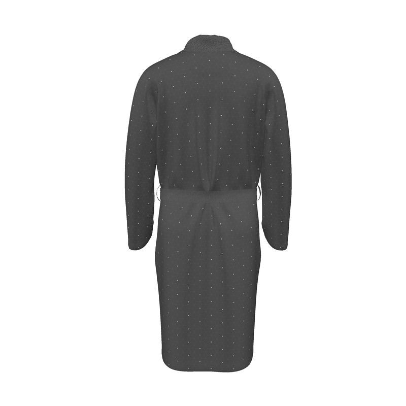Dressing Gown | Midnight Matrix | A01 Mono