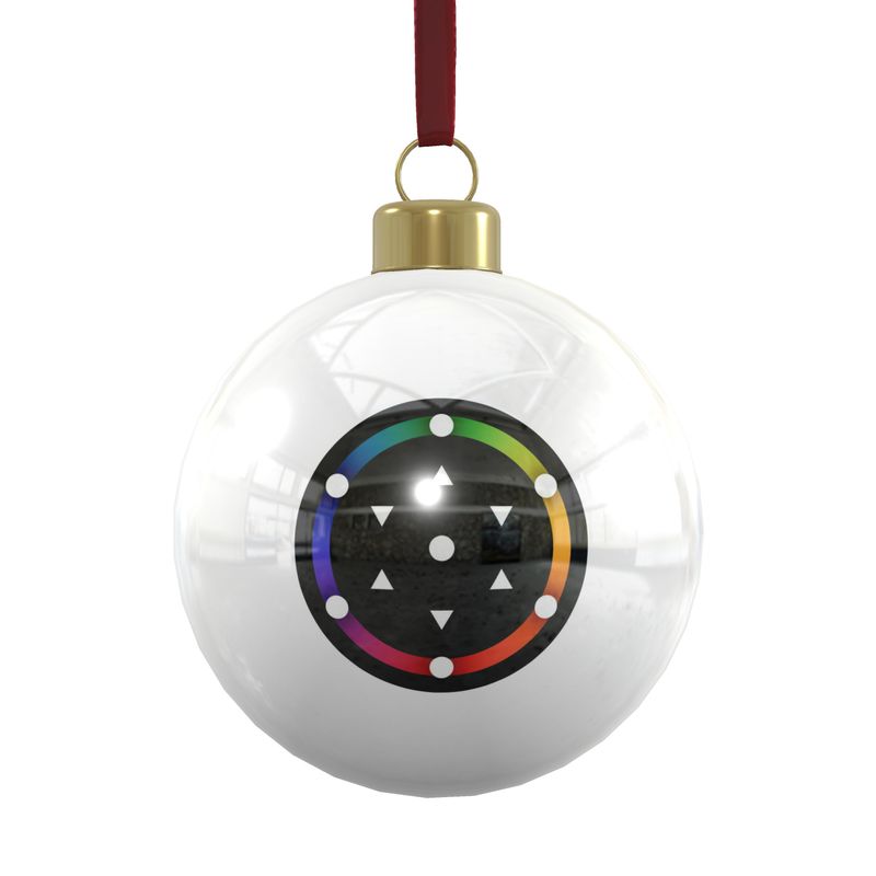 Bone China Baubles | Midnight Matrix | A01 Mono