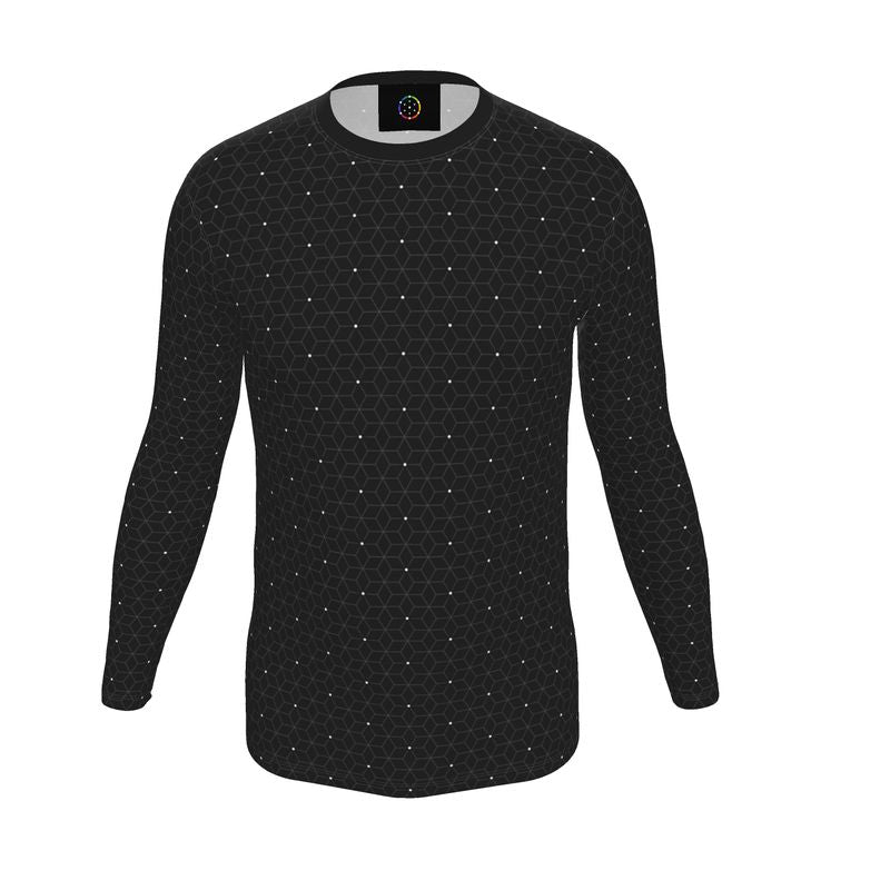 Mens T-Shirt | Midnight Matrix | A01 Mono