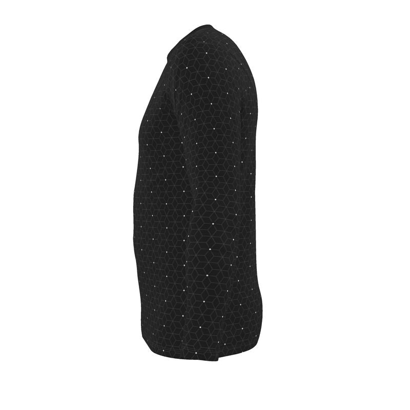 Mens T-Shirt | Midnight Matrix | A01 Mono