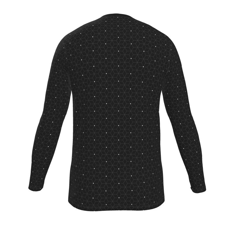 Mens T-Shirt | Midnight Matrix | A01 Mono